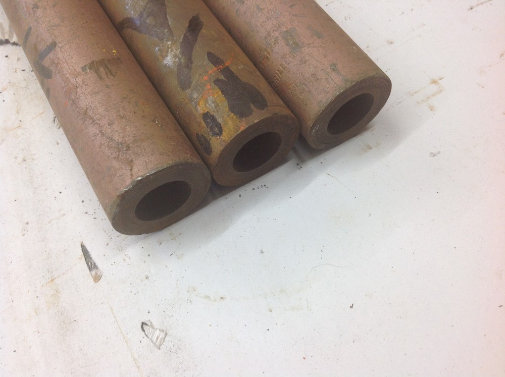 (3) Drillco 1-1/4" x 11 Thread Concrete Masonry Core Drill Bit. USED