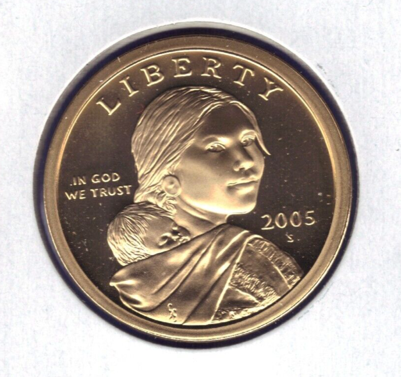 2005-S PROOF NATIVE AMERICAN / SACAGAWEA DOLLAR