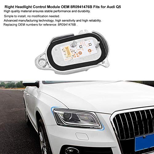 Right Daytime Running Light Headlight Control Module for Audi Q5 2014 2015