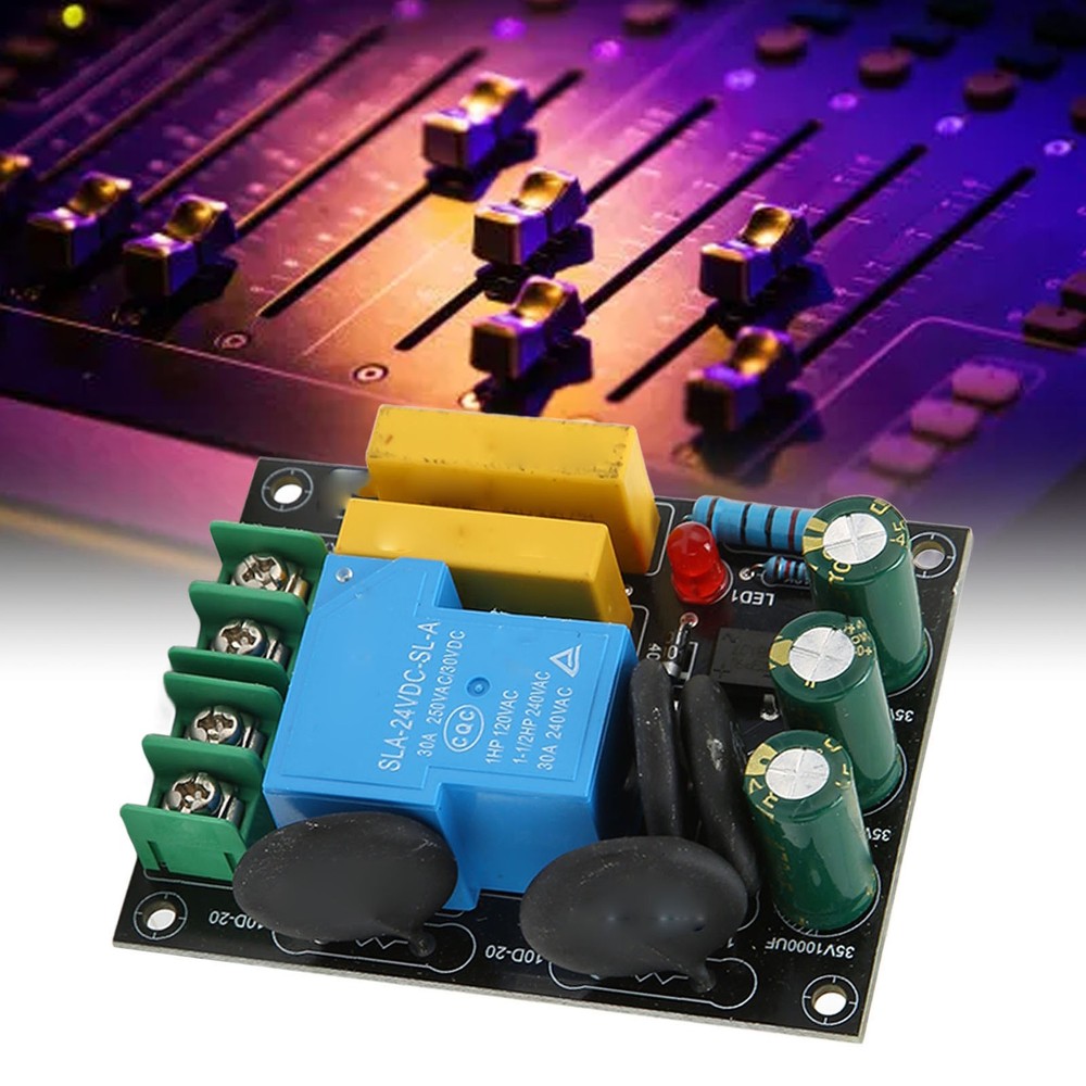 30A 6600W Soft Start Protection Module For Class A Amplifier Module AC 100V‑250V