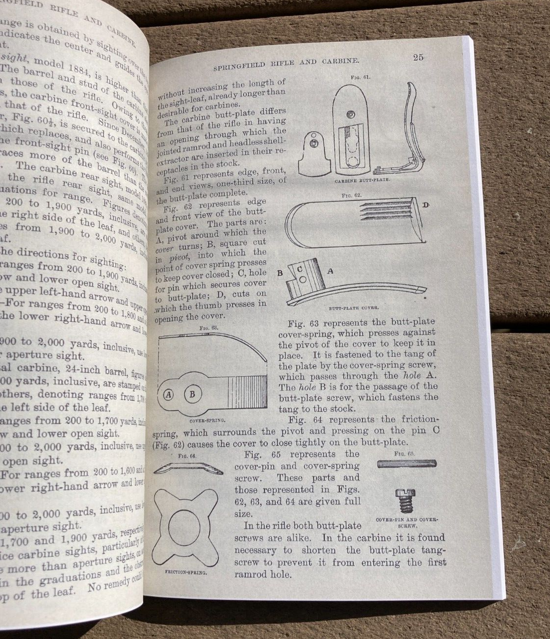 U.S. Army Trapdoor Springfield Rifle Model 1873, Carbine & Revolvers Book 45-70