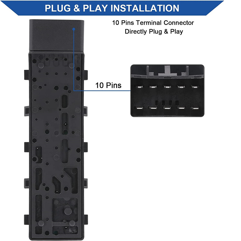 Power Seat Switch Control 8 Ways for 2010-2019 Chevy/Cadillac/GMC/Buick 12451497