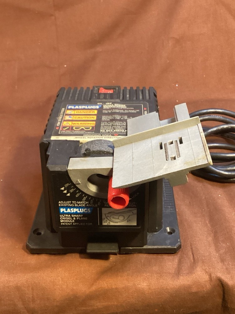 Plasplugs Ultra Sharpening Workstation DCS407VS Drillbits Knives Scissors Tools