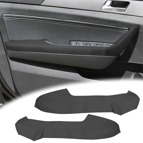 2PCS Front Door Panel Armrest Cover Replacement Compatible with Hyundai Sonata