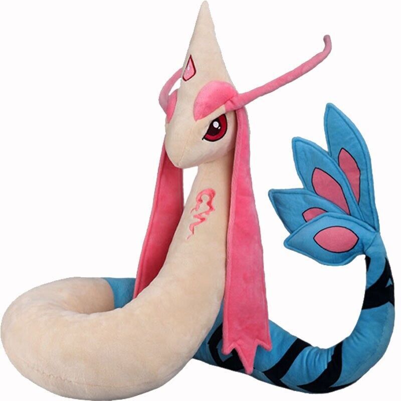 66'' Milotic Giant Plush Doll 170cm Stuffed Cotton Pillow Anime Toy Xmas Gift