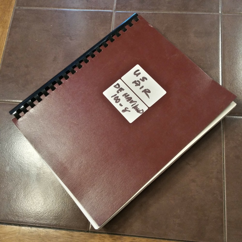 de Havilland Dash-8 Model 101, 102 Maintenance Training Manual