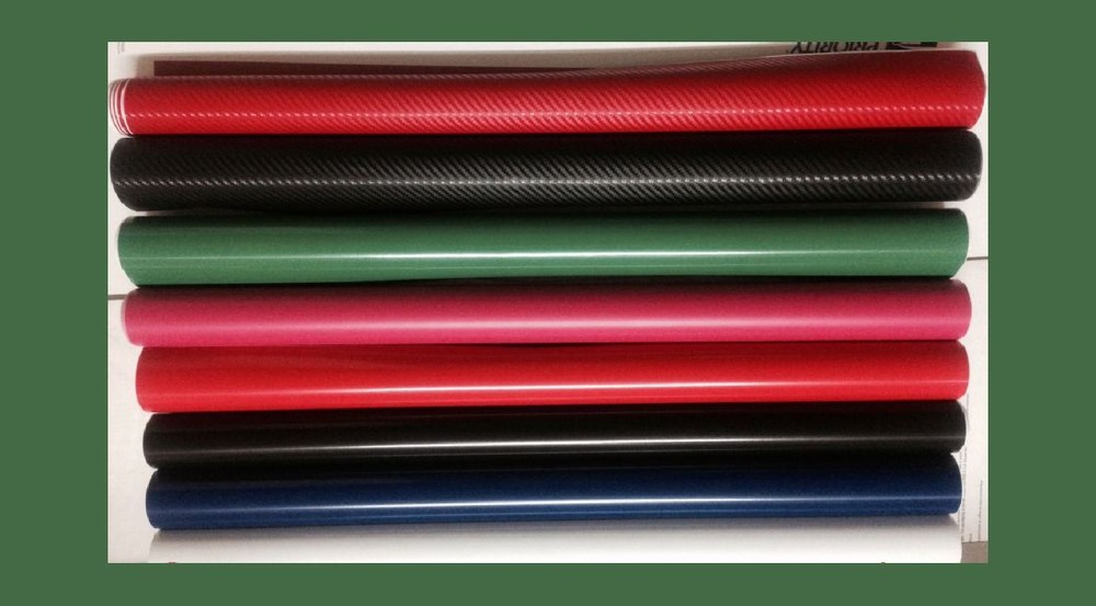 8 Rolls Plotter Vinyl,Carbon Fiber,Cutter Plotter 24" Total 70 ft 8 rolls