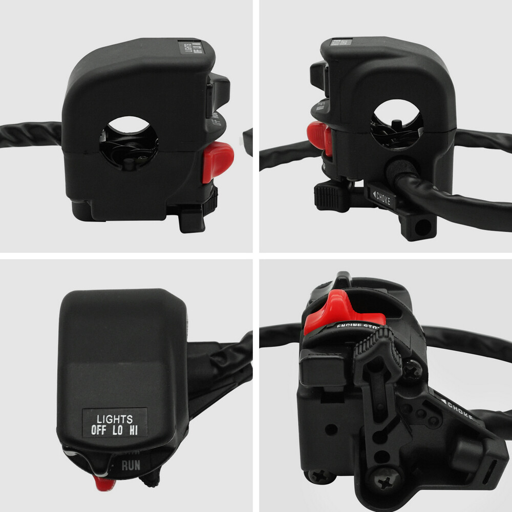 Control Switch Button Start Kill Stop Headlight for Bayou 185/220 KLF185 KLF220