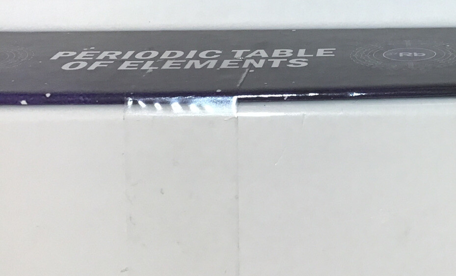 Periodic Table of Elements Laminated Flashcard Science kit Quick Element Study