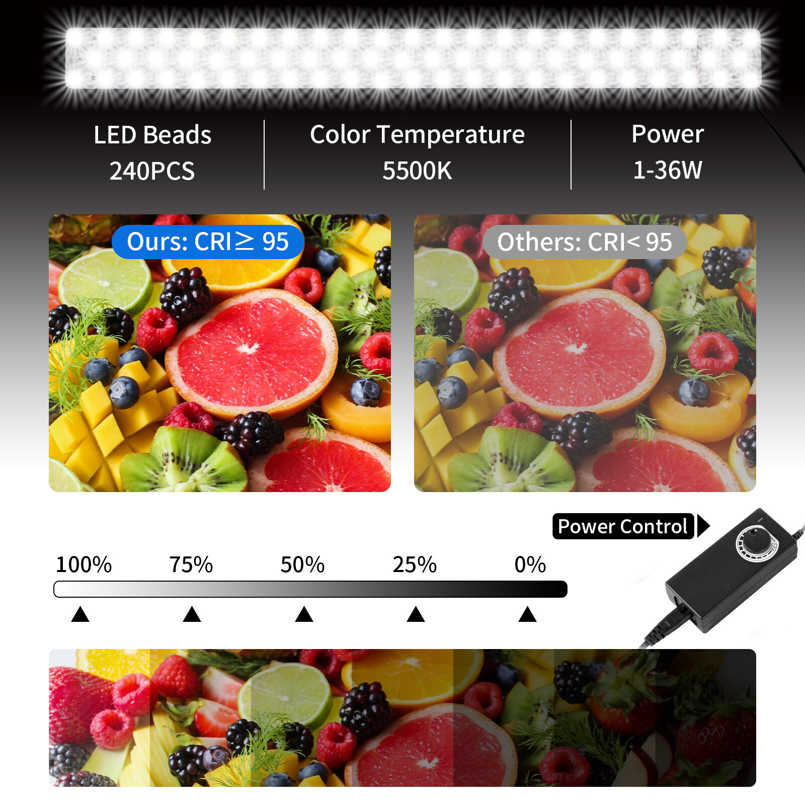 US PULUZ 24"x24"x24" Studio Large Photo Light Box Foldable Tent with Backdrops