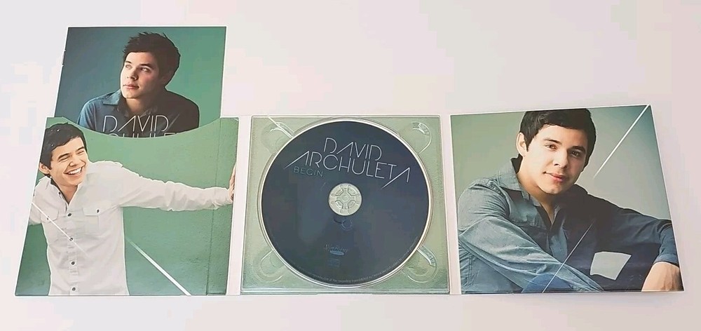 Begin By David Archuleta - Signed Digipak + CD 2012