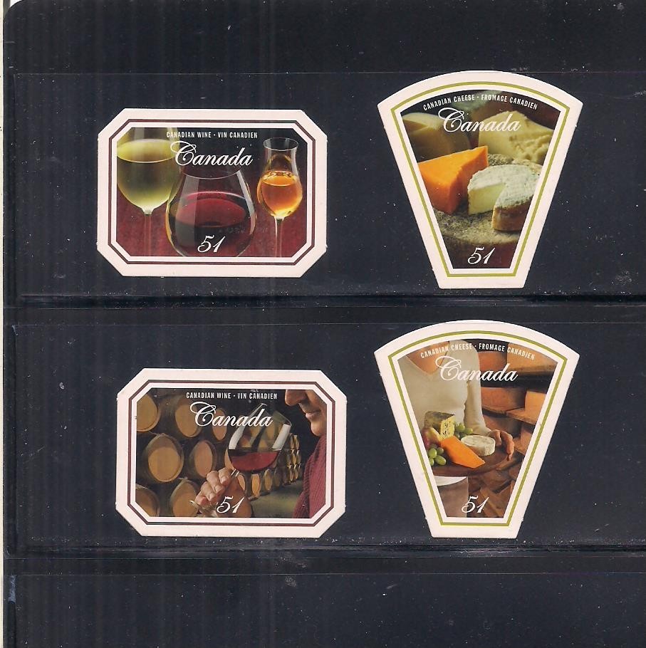 Canada 2168-2171 Diecut  MNH