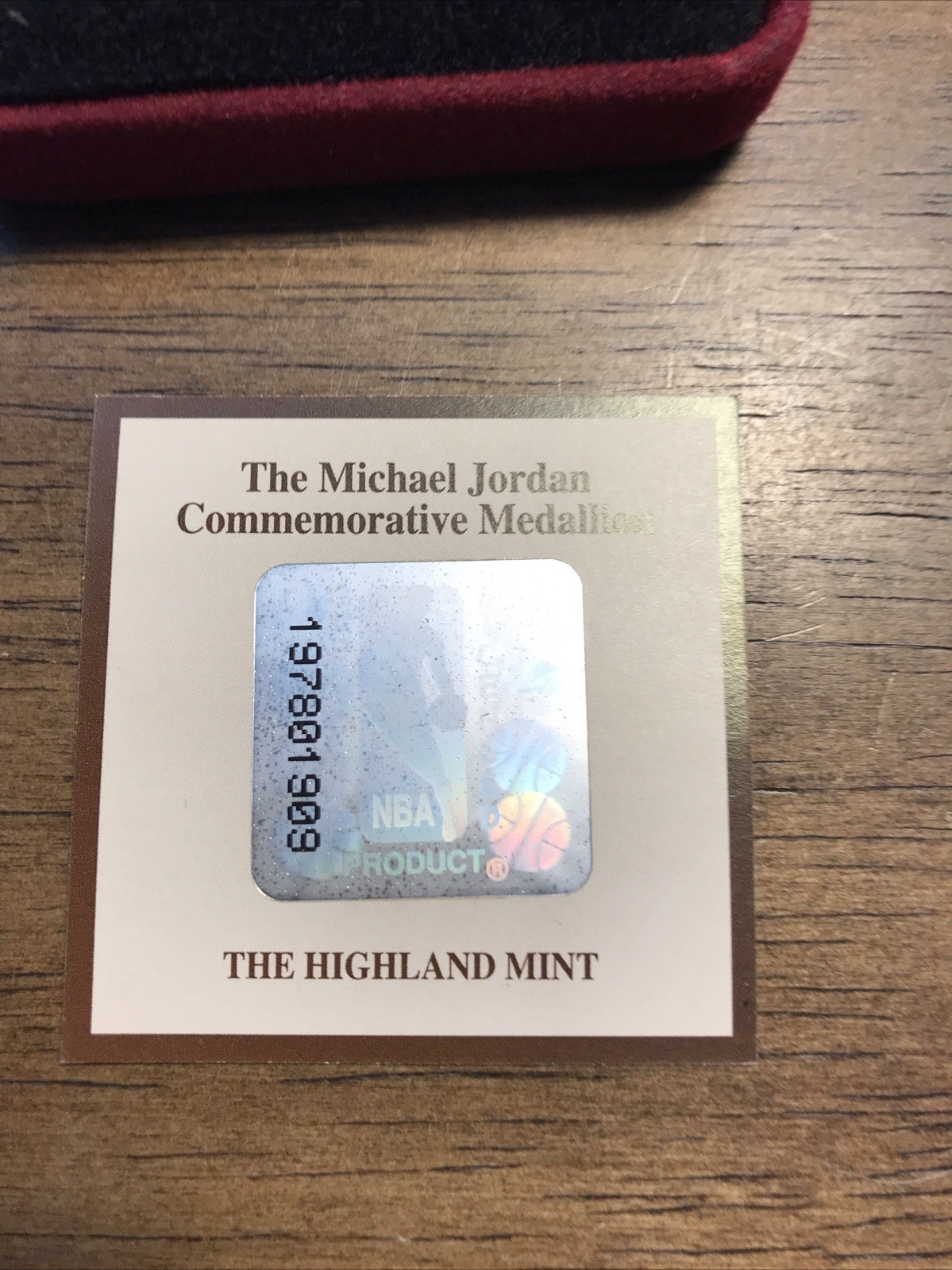 Michael Jordan Chicago Bulls Highland Mint Limited Edition Bronze Coin