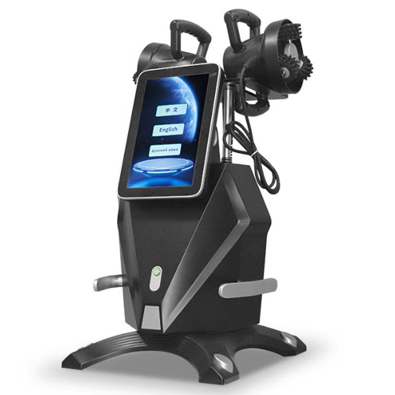 Multi functional roller shaping massager for beauty salons vibrating fat meter