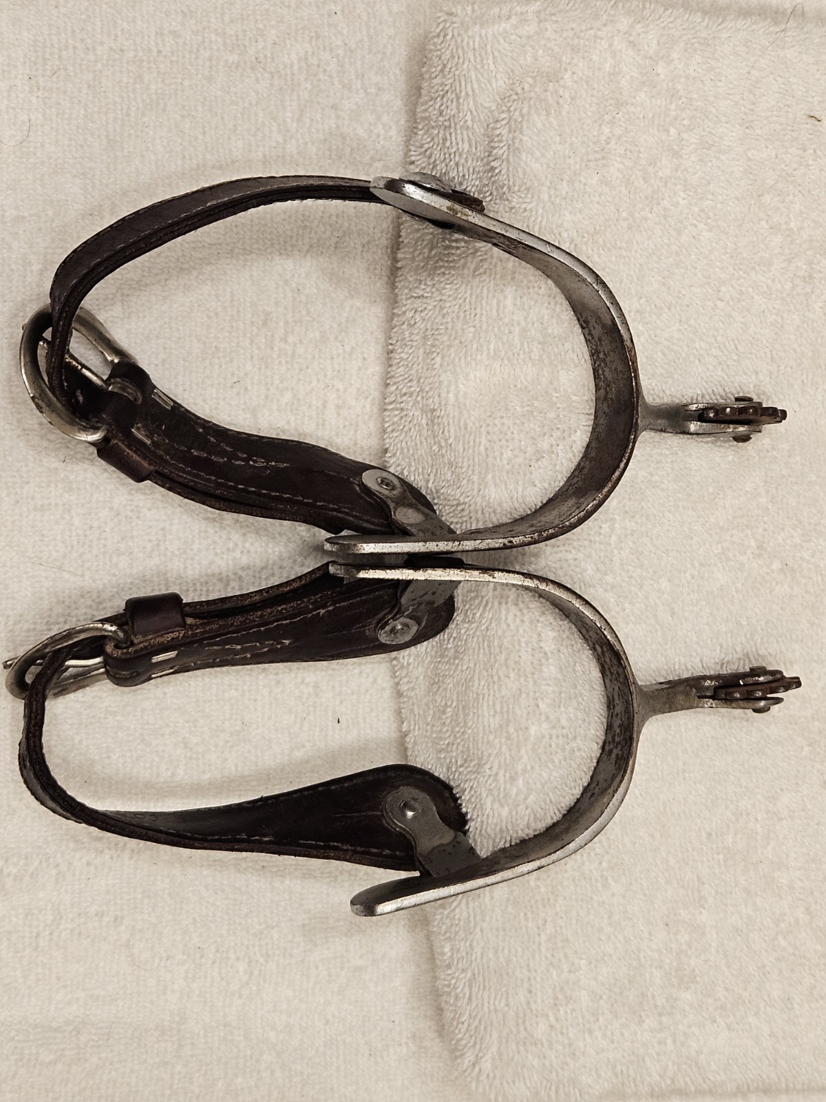 Vintage EF Blanchard No 2 Style Spurs Cowboy Western