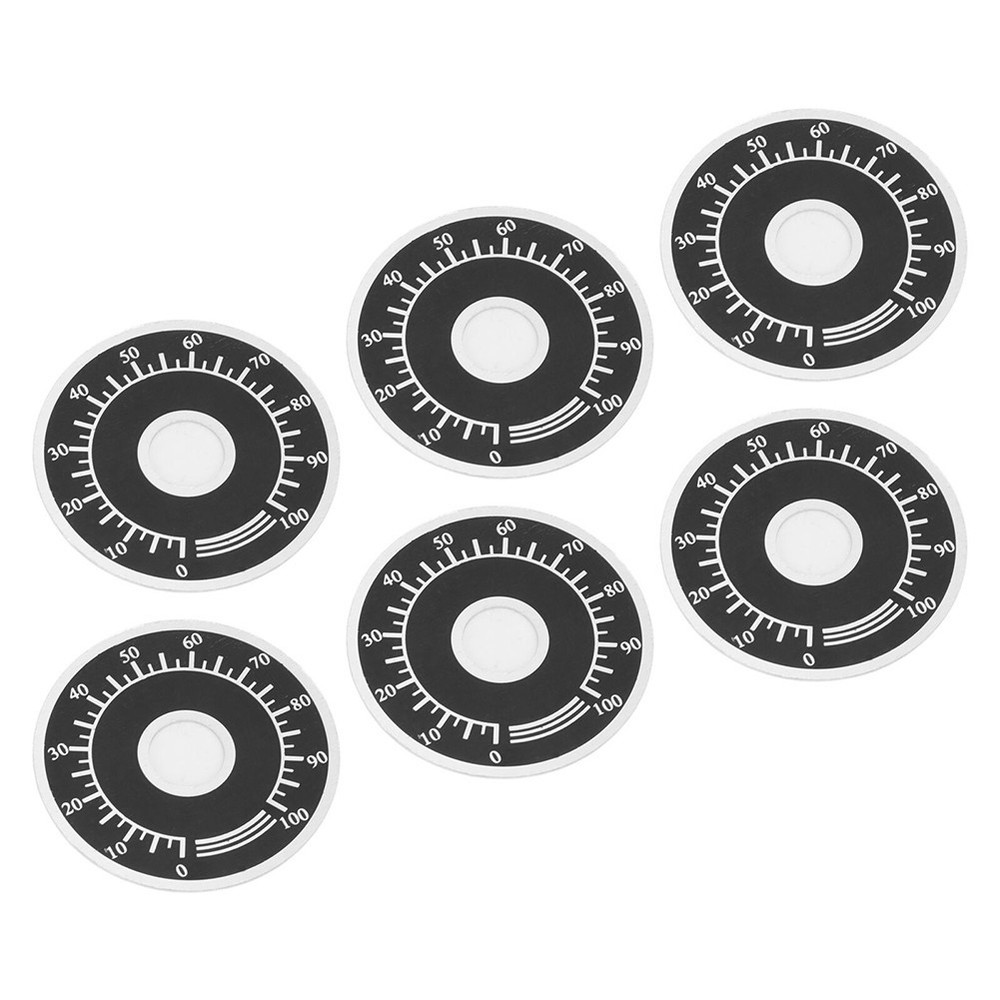 10pcs Efficient Replacement Knobs for Variable Transformers and Rheostats