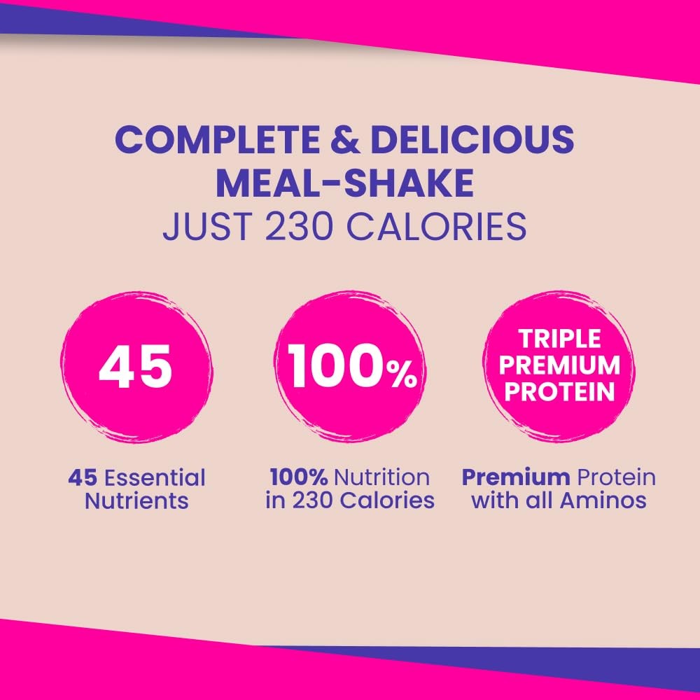 VIVRI ShakeMe TRUE ZERO Chocolate | Complete Meal Replacement | 20 Servings |...