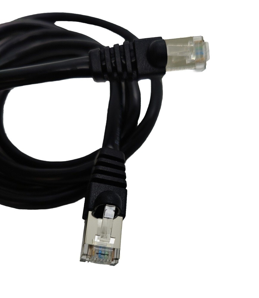 7Ft Cat6a SFTP 26AWG Shielded Patch Cable 100% Pure Copper Wire