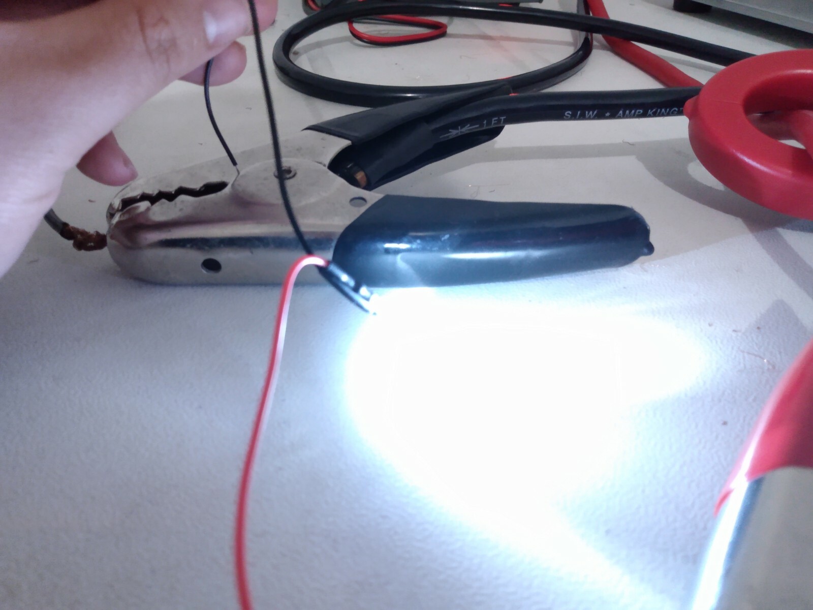 Quantity Of 5 Super Bright White LED , Great For CB Radio Meter Light