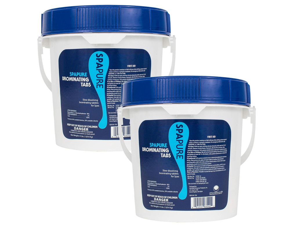 SpaPure Brominating Tabs (4.0 lb) (2 Pack)