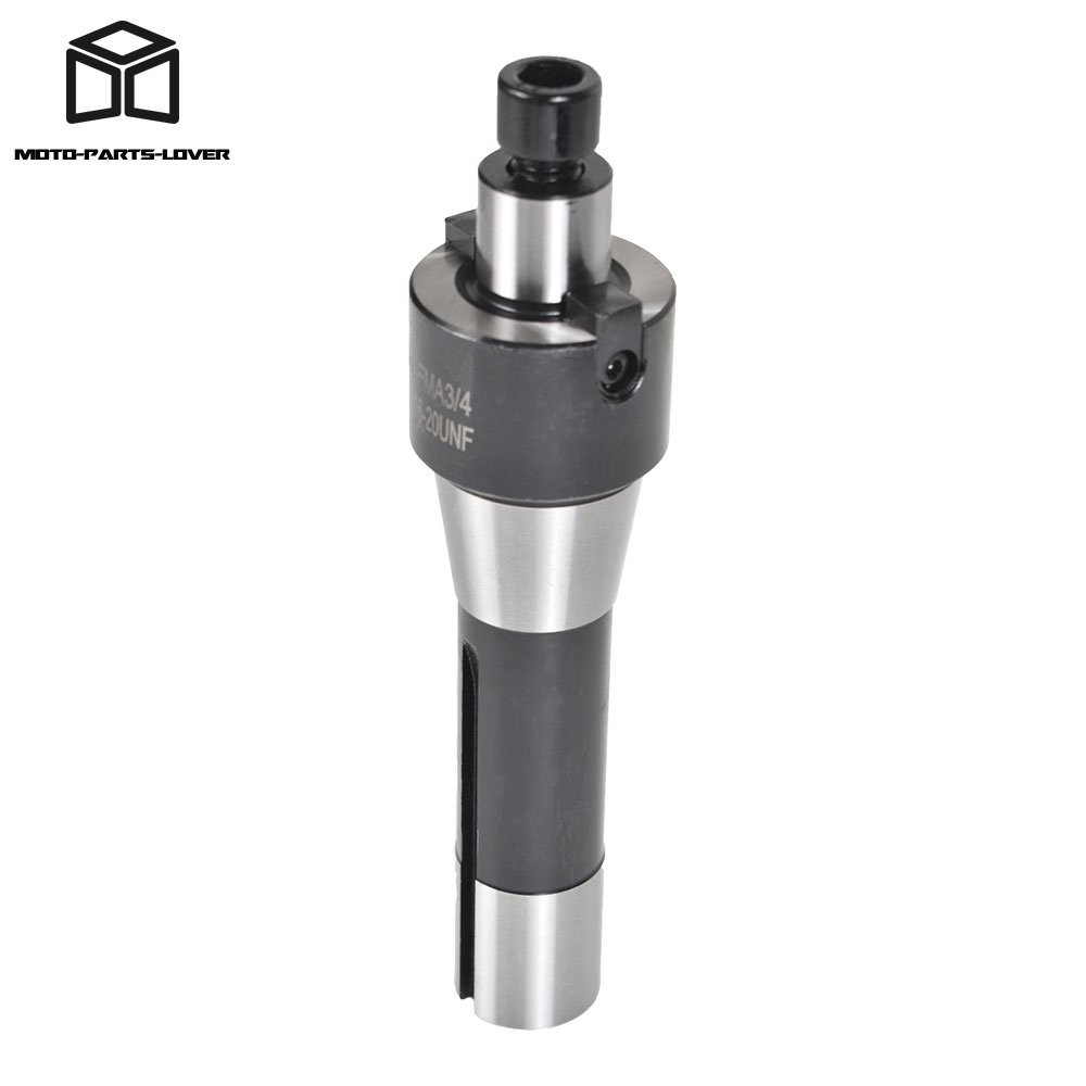 R8 Shank Shell Milling Arbor Adapter Holder For Machine 3/4"