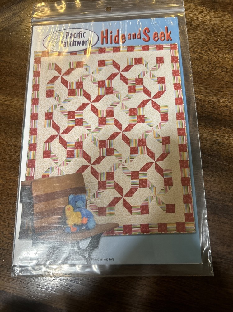 Pacific Patchwork Hide And Seek Quilt Pattern PPW-265 New