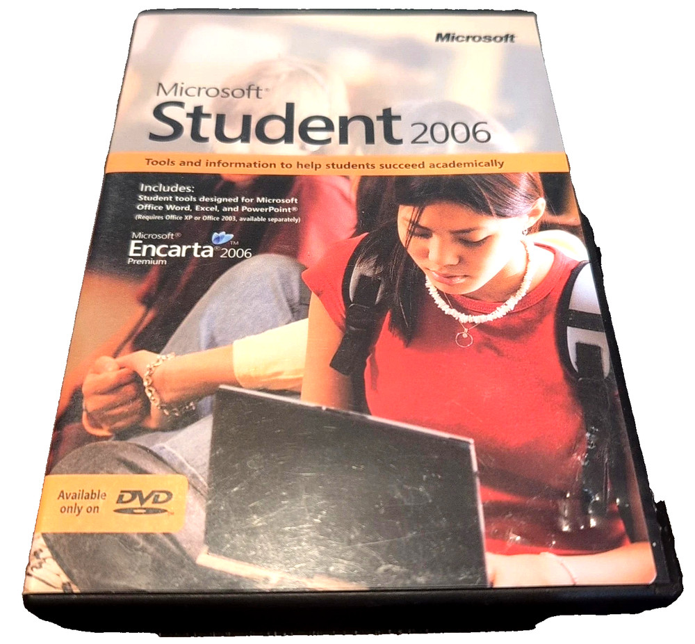 Microsoft Student 2006 DVD to help Students Succeed