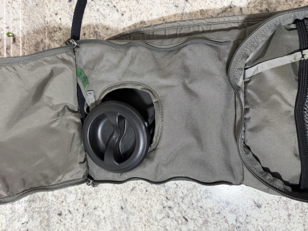 CamelBak Tactical Hydration Pack Gray Hydration System MOLLE Webbing