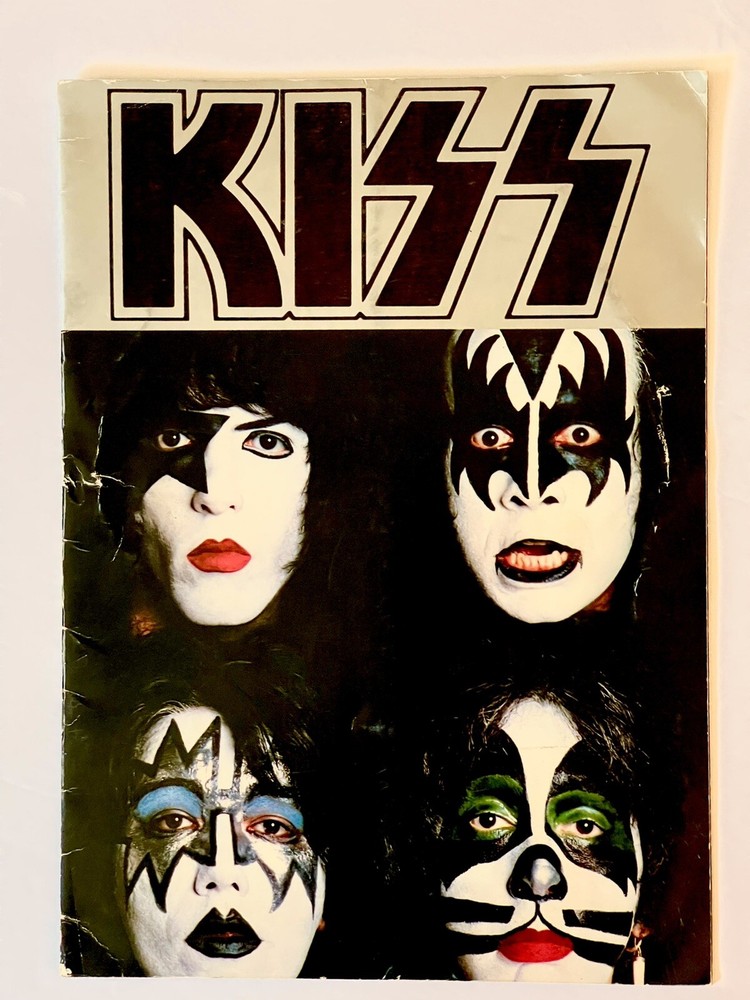 Kiss 1979 Dynasty Concert Program/Tour Book & ACE guitar pick