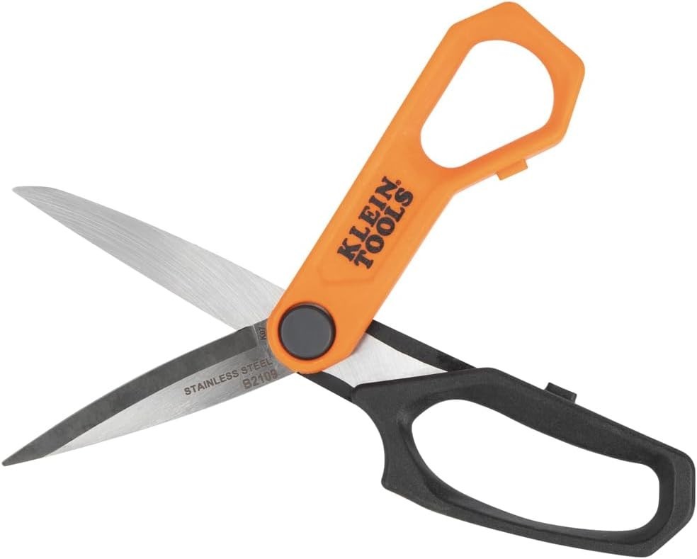 B2109 Heavy Duty Scissors, Multipurpose Utility Shears for Cutting Fabric, Ca...
