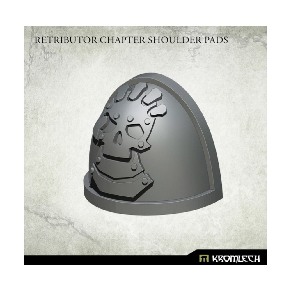 Kromlech Legionary Conversion Bit Retributor Chapter Shoulder Pads Pack New