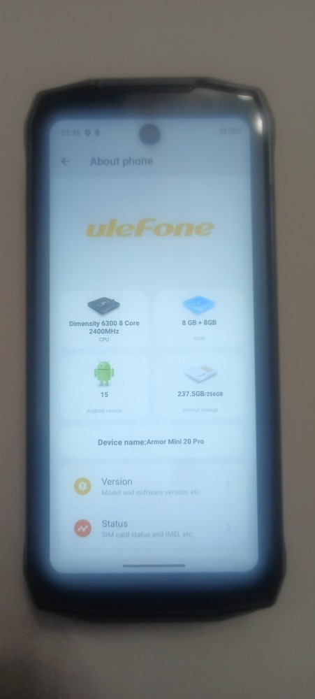 Ulefone Armor Mini 20 Pro