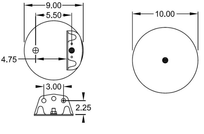 Airbag Air Bag Spring for W01-358-8829, 1R12-405, 1R12-615, 1R12-647