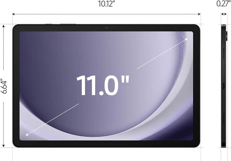 2 Pack Screen Protector for Samsung Galaxy Tab A9 plus 11 Inch 2023 Release,Case