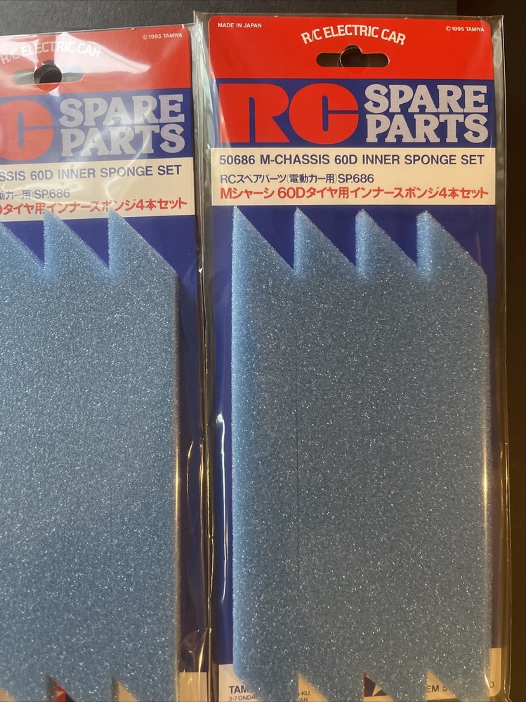 Tamiya OP686 50686 M Chassis 60D Inner Sponge Set X 2 Packages
