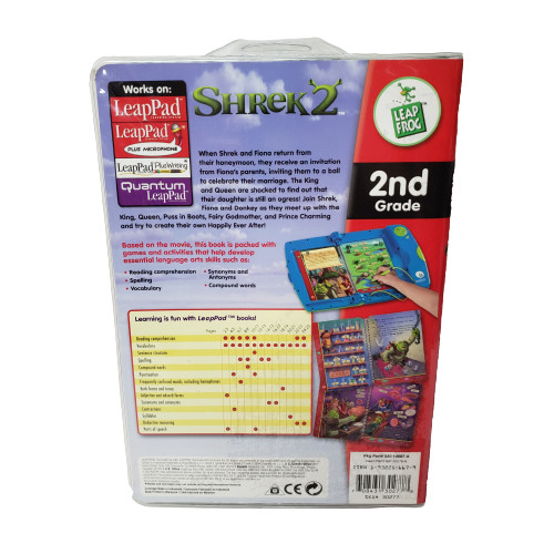Shrek 2 LeapPad Learning System with Interactive Book and Cartridge 2nd Grade