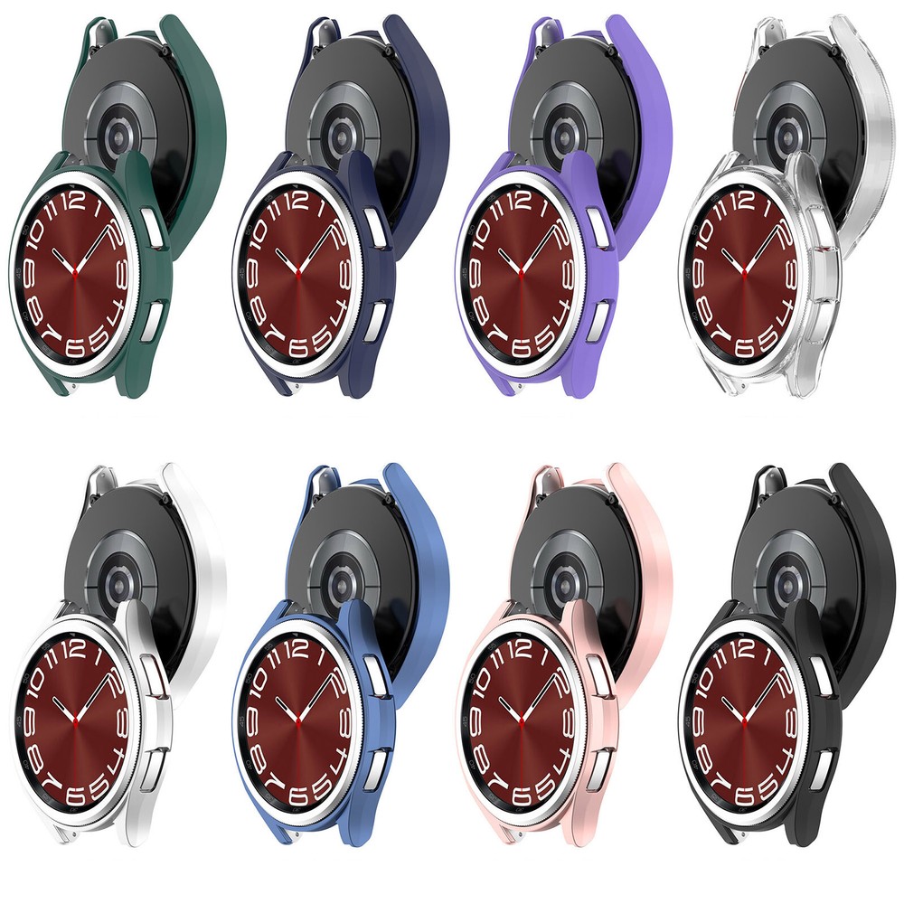 PC Half-wrapped Protective Case for Samsung Galaxy Watch 6 Classic