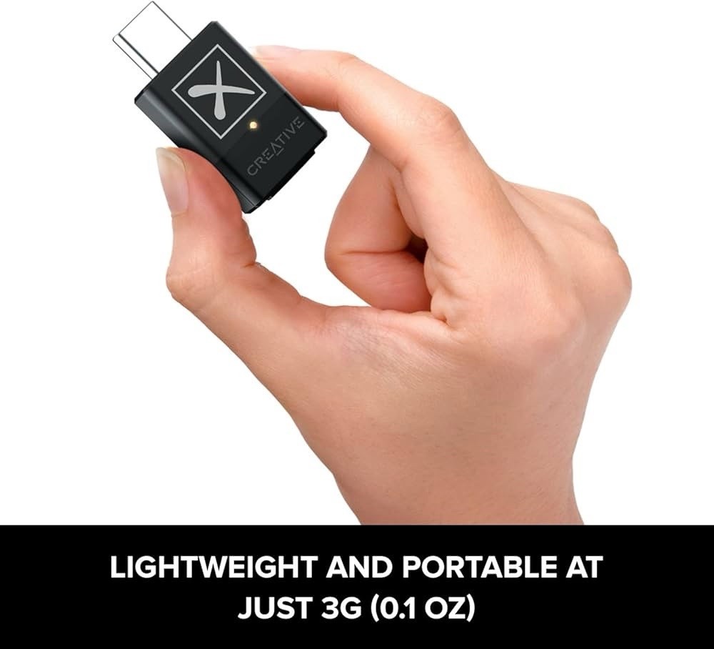 Creative BT-W5 Bluetooth 5.3 USB-C Transmitter aptX Adaptive High Res Audio New