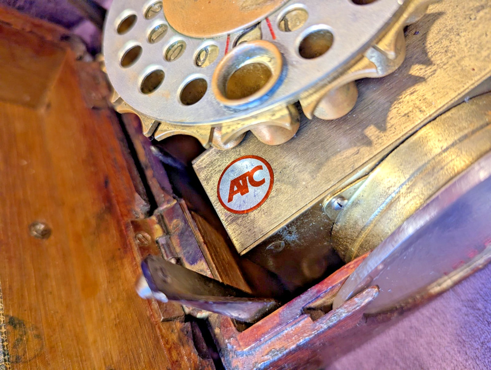 Interesting Vintage West German "ETC" Pigeon Racing Clock ~ Untested