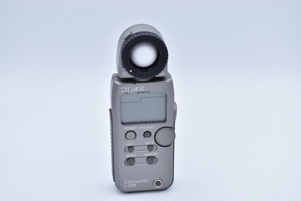Sekonic L-358 Flash Master Light Meter (Ambient/Flash) *METER OFF*