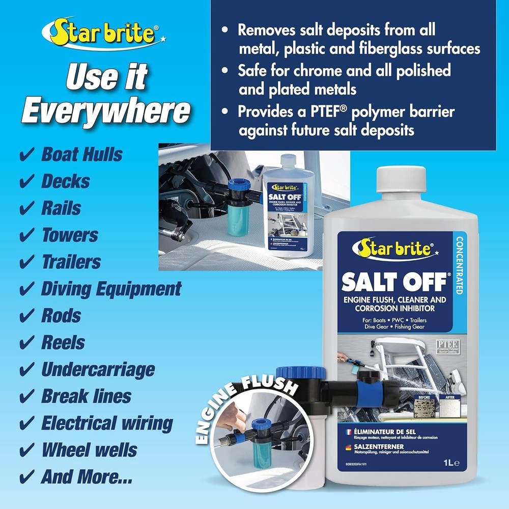 Efficient Salt Off Applicator - Enhances Engine Performance & Vehicle Longevity