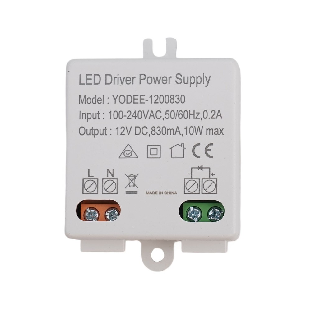 Dependable Constant Voltage LED Power Supply with Short Circuit Protection