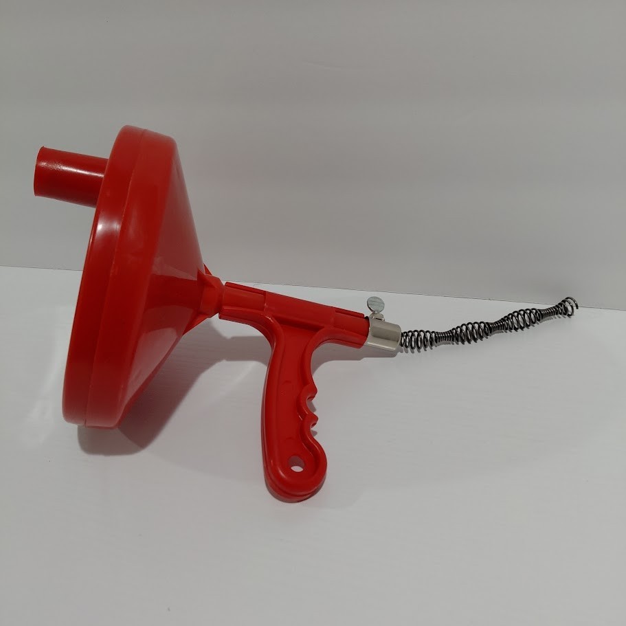 KINGLEV Spin-Thru Drain Cleaner Auger 25ft Pipe Cleaners
