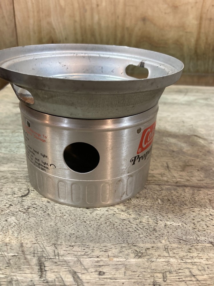 Coleman 5179 Propane Yard Light - Collar Globe Rest - Surface Rust