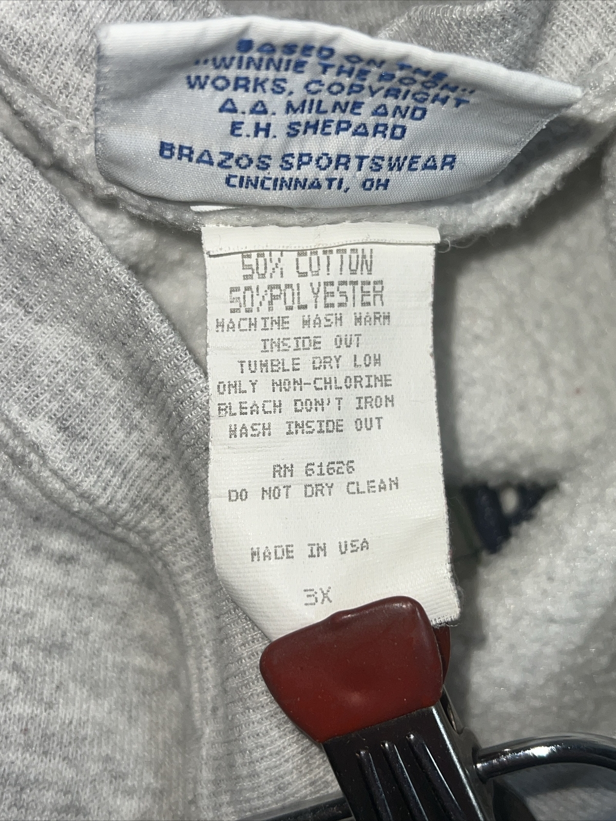 Vintage Disney Pooh Brazos Sportswear 3X (Tigger I’m The Only One) Sweater USA