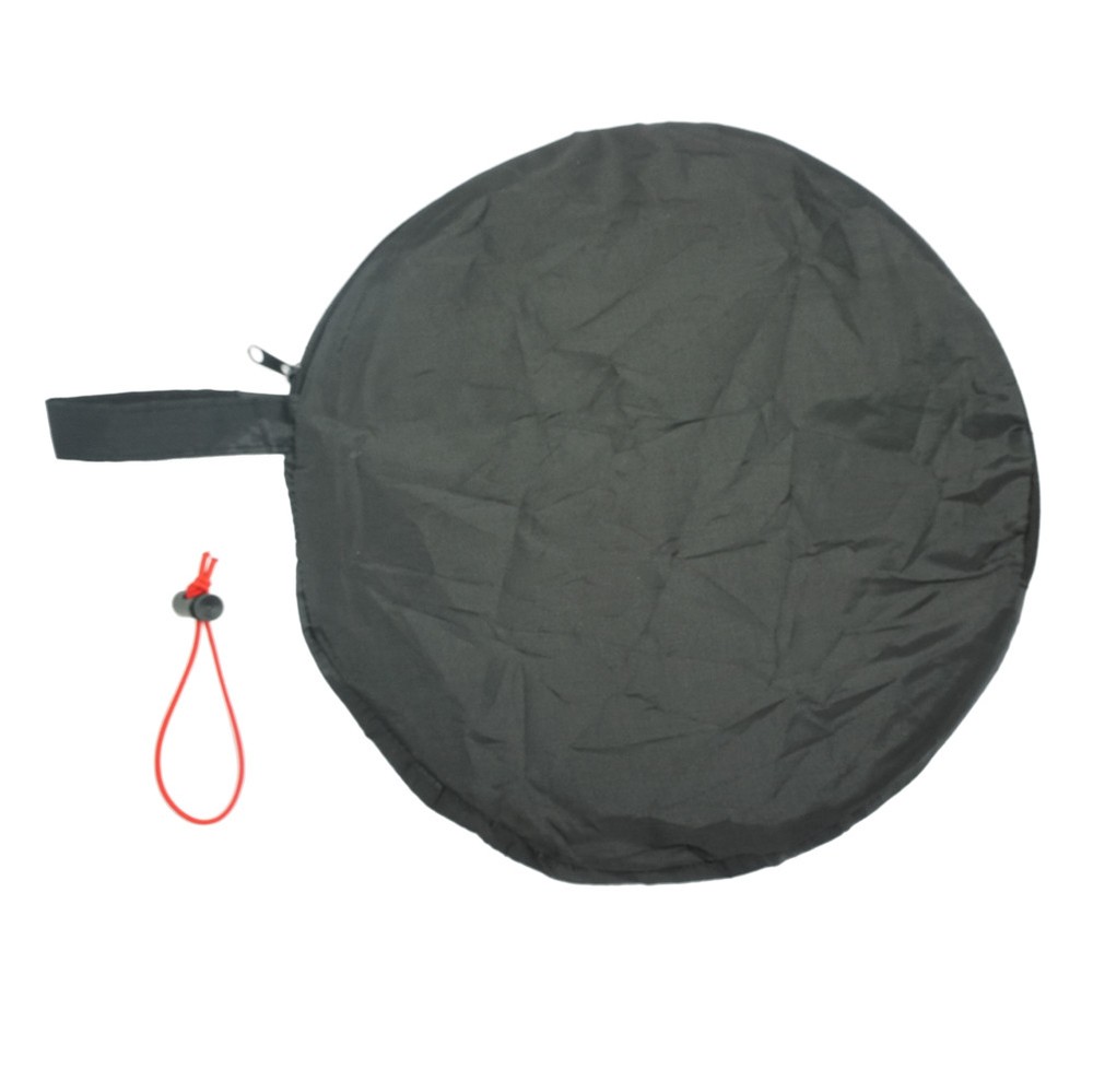 12"/30cm 2-Sided Collapsible White Balance Disc 18% Gray Panel+Target Reflector