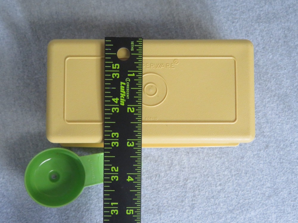 Tupperware Butter Container and Mini Funnel