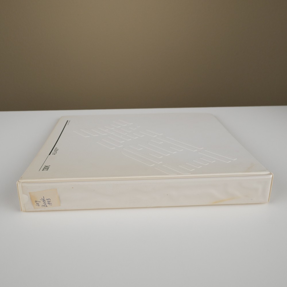 Vintage IBM AS/400 Binder