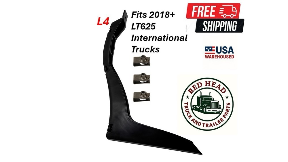 L4 Cab Extender Bracket For International LT625 2018+ Left Side Top