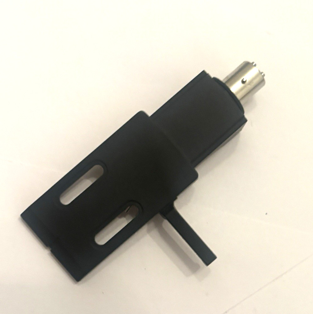 BLACK TURNTABLE HEADSHELL - NOS - MAKE UNKNOWN